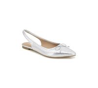 Esprit Damen Petria Slingback Flat Ballerinas, Silberfarben metallisch, 40 EU