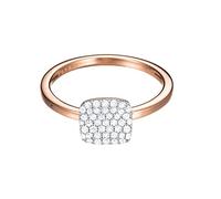 Esprit Damen-Ring Glam Square 925 Silber rhodiniert Zirkonia weiß Rundschliff