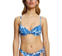 ESPRIT Bikini-Oberteil in Blau - 67% | Größe 38C-Cup | Damen Bademode