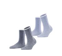 Esprit Socken im 2er-Pack mit Streifenmuster in Marineblau, Größe 39/42