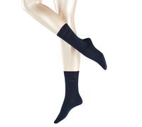 ESPRIT Damen Socken Basic Easy Multipack W So Baumwolle einfarbig 2 Paar, Blau Marine 6120, 35-38