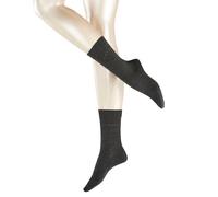 ESPRIT Damen Socken Basic Easy Multipack W So Baumwolle einfarbig 2 Paar, Grau Anthracite Melange 3080, 35-38