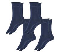 ESPRIT Damen Socken Basic Pure 4er Pack, Größe:39-42, Farbe:Marine (6120)