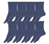 ESPRIT Damen Socken Basic Pure 8er Pack, Größe:39-42, Farbe:Navyblue m (6490)