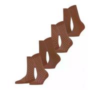 ESPRIT Damen Socken Fine Dot Bundle W So Baumwolle gemustert 4 Paar, Rosa Rosewood 5225, 35-38