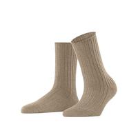ESPRIT Damen Hygge W SO Wolle Kaschmir einfarbig 1 Paar Socken, Braun (Camel 4220), 35-38