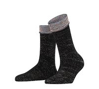 ESPRIT Damen Socken Multicolour Boot W SO Baumwolle Wolle einfarbig 1 Paar, Schwarz (Black 3000), 35-38