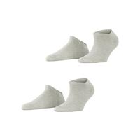 Esprit Damen Socken Uni SN 2P 18530-3821 35-38 Grey/Red