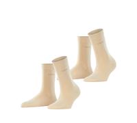 Esprit Damen Socken Uni SO 2P 18531-4011 35-38 Cream