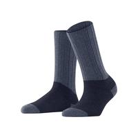 ESPRIT Damen Vibrance W SO Wolle Kaschmir einfarbig 1 Paar Socken, Blau (Ink Melange 6674), 35-38