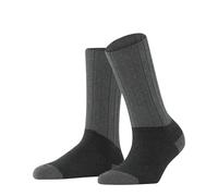 ESPRIT Damen Socken Vibrance W So Wolle Kaschmir einfarbig 1 Paar, Grau Black Melange 3264, 39-42