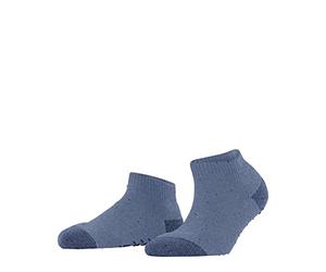 ESPRIT Damen Stoppersocken Effect W HP Wolle rutschhemmende Noppen 1 Paar, Blau (Blue Smoke 6722), 35-38