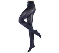 ESPRIT Damen Strumpfhose Cotton Feeling W Ti Baumwolle einfarbig 1 Stück, Blau Marine 6120, 38-40