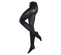 Esprit Damen Strumpfhose Cotton (6120) – Baumwolle, einfarbig Marine – Gr. 36-38