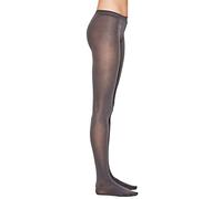 ESPRIT Damen Strumpfhose Cotton W Ti Baumwolle einfarbig 1 Stück, Grau Stone Grey 3988, 44-46