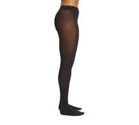 Esprit Damen Strumpfhose Cotton Baumwolle einfarbig Schwarz (3000) Größe 36-38