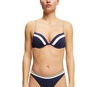 ESPRIT Damen Tayrona Beach Rcs Pad.plunge Bikini, Navy, 38/75B EU