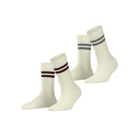 ESPRIT Damen Tennis Stripe 2-Pack Socken Baumwolle atmungsaktiv