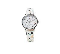 ESPRIT Damen Uhr Armbanduhr Everyday TERRAZZO Edelstahl Leder H.88875222