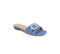 ESPRIT Damen Women's Averie Schiebe-Sandalen, Blau, 38.5 EU