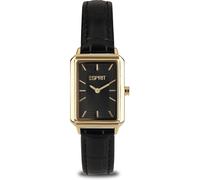 Esprit Damenuhr Edelstahl gold, schwarz Damen