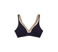 ESPRIT Dreifarbiges Bikinitop für große Cups, 40 / 80D, Navy
