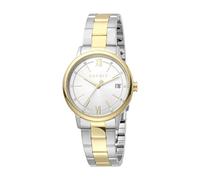 ESPRIT ES1L181M0115 Kaya Ladies Silver Gold Uhr Damen-Uhr Bicolor Datum