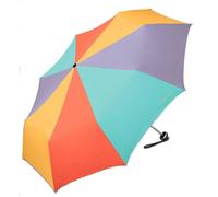 Esprit - Esprit Mini Alu light Faltschirm Slimline sorbet combination Multicolor