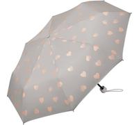Esprit - Esprit Super Mini valentine Faltschirm grey Grau