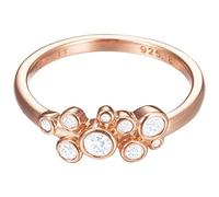Esprit Essential Damen-Ring ROSE 925 Silber rhodiniert Zirkonia transparent