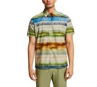 ESPRIT Herren 043EO2F311 Hemd, 315/LEAF Green, XXL
