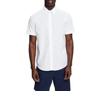 ESPRIT Herren 044ee2f321 Hemd, 100/White, XXL