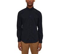 ESPRIT Herren 081EE2F304 Hemd, 001/BLACK, L