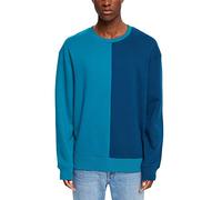 ESPRIT Herren 092CC2J308 Sweatshirt, 455/TEAL Blue, S