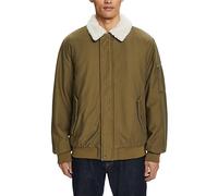ESPRIT Herren 093EE2G314 Jacke, 351/KHAKI Green 2, S