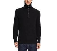 ESPRIT Herren 112EE2I304 Pullover, 001/BLACK, M
