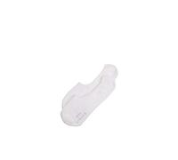 Esprit Herren Füßlinge Basic Uni – 2er-Pack Baumwolle, unsichtbar, Weiß – Größe 39-42