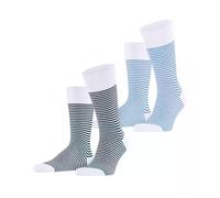 ESPRIT Herren Fine Line 2-Pack Socken Baumwolle atmungsaktiv