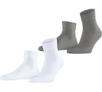 ESPRIT Herren Kurzsocken Plain Rib 2er Pack 43|44|45|46 1 Stk.