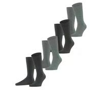 ESPRIT Herren Socken Fine Dot Bundle M So Baumwolle gemustert 4 Paar, Grau Grey Mix 0150, 39-42