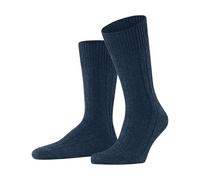 ESPRIT Herren Socken Hygge M So Wolle Kaschmir gemustert 1 Paar, Blau Teal 6563, 39-42