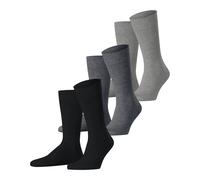 Esprit Herren Socken Solid Mix 3-Pack, Nachhaltige biologische Baumwolle Lyocell, 3 Paar, Mehrfarbig (Sortiment 10), 39-42