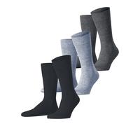Esprit Herren Socken Solid Mix 3-Pack, Nachhaltige biologische Baumwolle Lyocell, 3 Paar, Mehrfarbig (Sortiment 20), 39-42