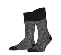 ESPRIT Herren Socken Structure Biologische Baumwolle gemustert 1 Paar, Schwarz (Black 3000), 39-42