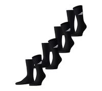 ESPRIT Herren Socken Unisex Logo Multipack M So Baumwolle gemustert 4 Paar, Schwarz Black 3000, 39-42