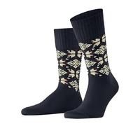 ESPRIT Herren Socken Winter Star M So Baumwolle Wolle gemustert 1 Paar, Blau Space Blue 6116, 43-46