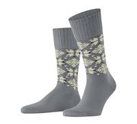 ESPRIT Herren Socken Winter Star M So Baumwolle Wolle gemustert 1 Paar, Grau Silver 3290, 39-42