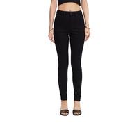 ESPRIT, High Rise Skinny, Damen Jeans Stretchdenim Tiefschwarz W 26 L 30