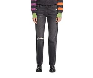 ESPRIT High-Rise-Western-Jeans im Bootcut mit Ripped-Details922/Grey Medium Wash,27W / 32L