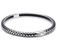 ESPRIT Jewels Damen-Armreif Lattice Black 925 Sterlingsilber ca. 60 cm S.ESBA91076A600